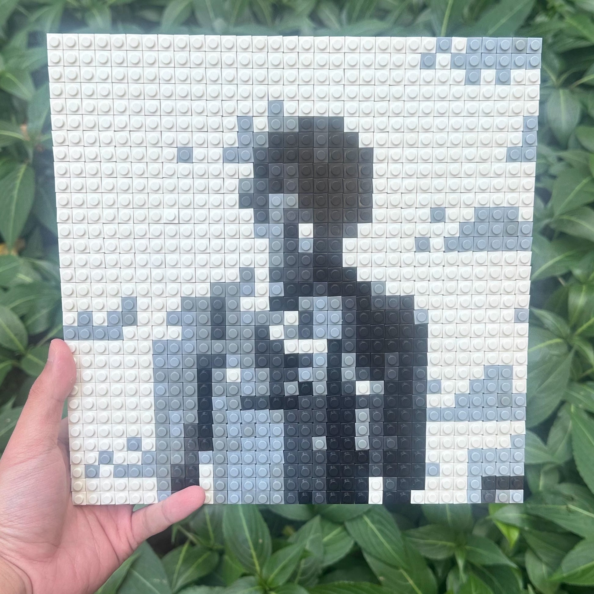 Abstract Music Album Building Blocks - Customizable Urban Style Decoration