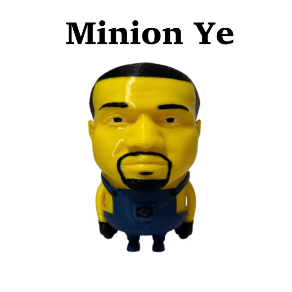 Playful Rap & Cartoon Mashup Sculpture - Surreal Pop Art Desk Toy for HipHop Meme Lovers