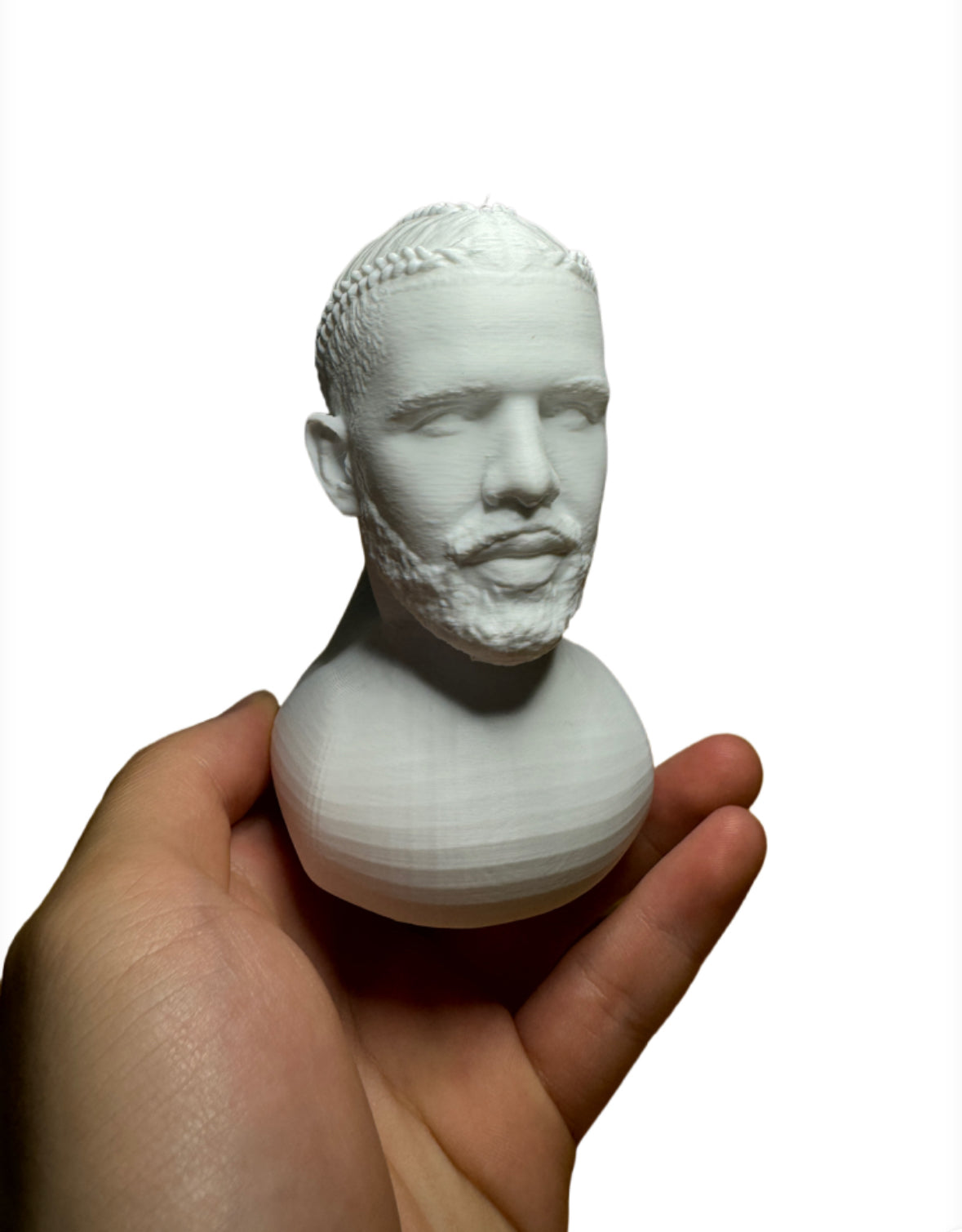 "Modern Rap Culture-Inspired Resin Art Sculpture - Abstract HipHop Artist Desk Decor for Music Fans"