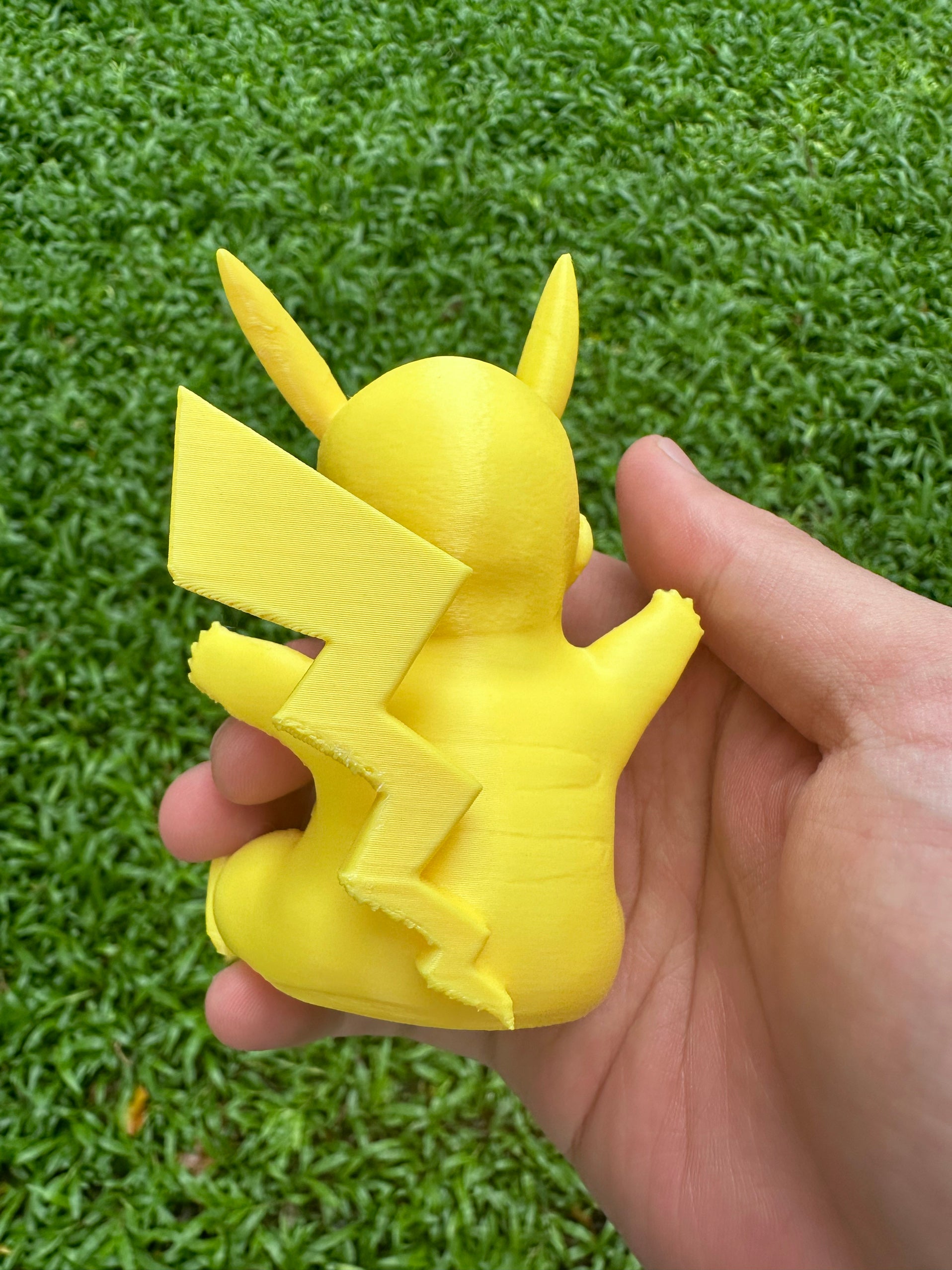 Retro-Futuristic Rapper & Cartoon Mashup Sculpture - Ironic HipHop Meme Culture Desk Toy for Pop Art Fans