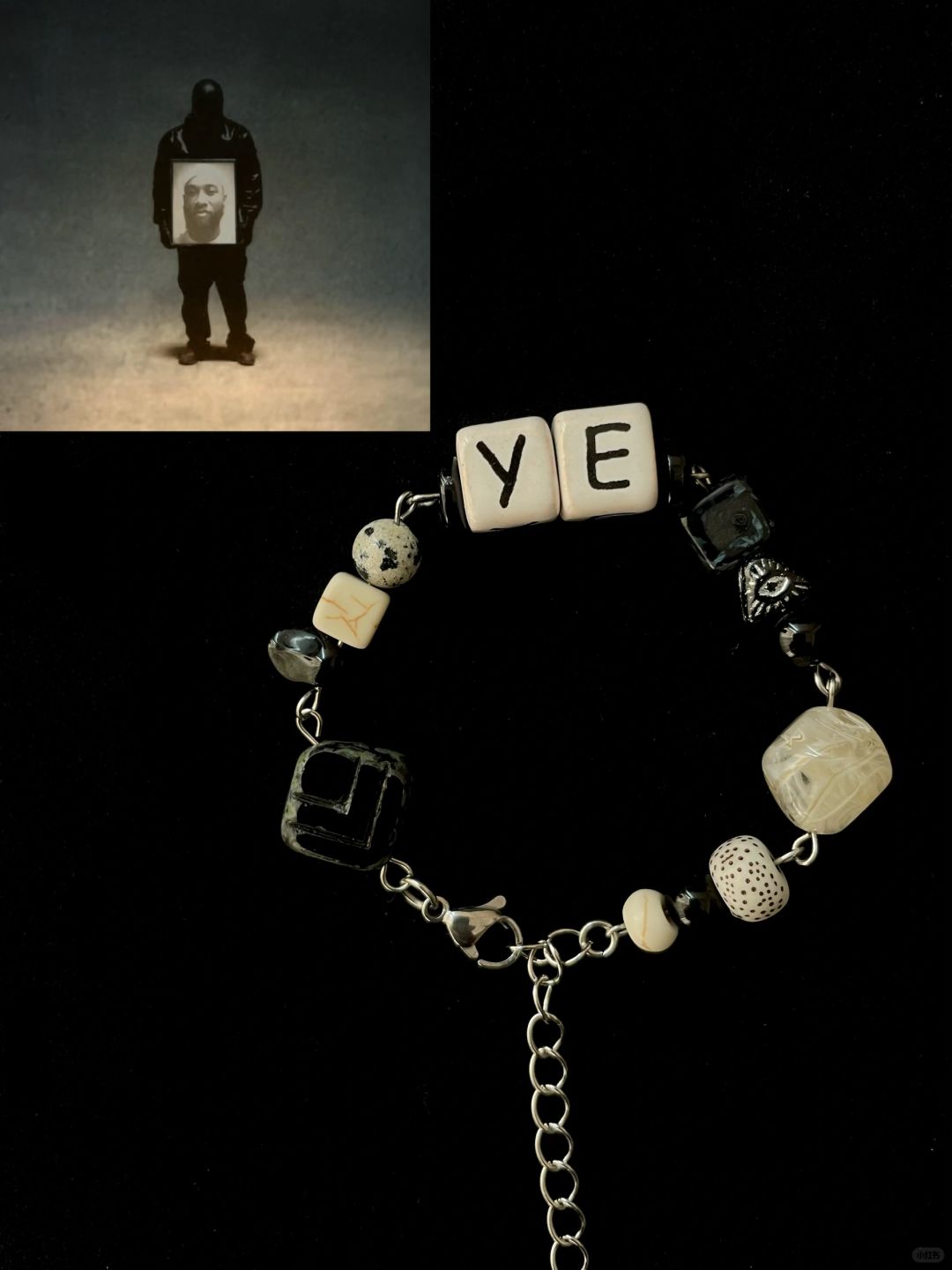 Handmade Album Cover Inspired Adjustable Bracelet | Music Theme Fashion Jewelry | Unique Design & Copyright-Safe